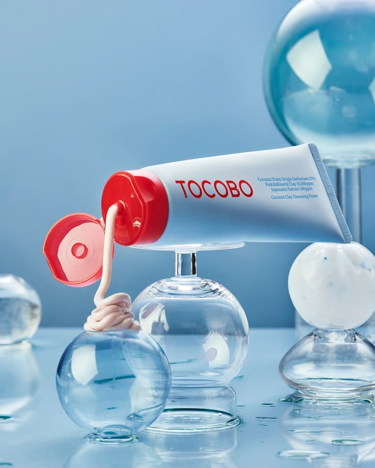 TOCOBO Coconut Clay Cleansing Foam - producto editorial