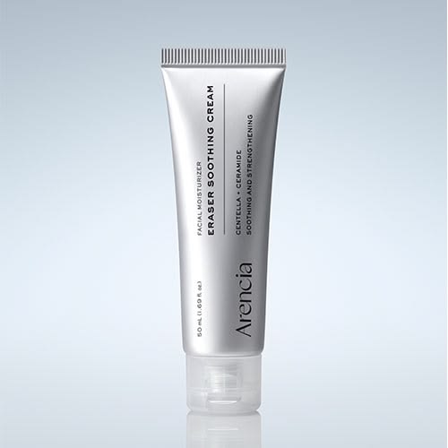 Arencia Eraser Soothing Cream 50ml - producto fondo gris