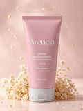 Arencia Rosehip Mild pH Balancing Rice Cake Cleanser 150g - producto con flores
