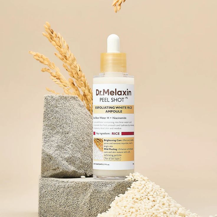 Dr.Melaxin Peel Shot Exfoliating White Rice Ampoule - producto