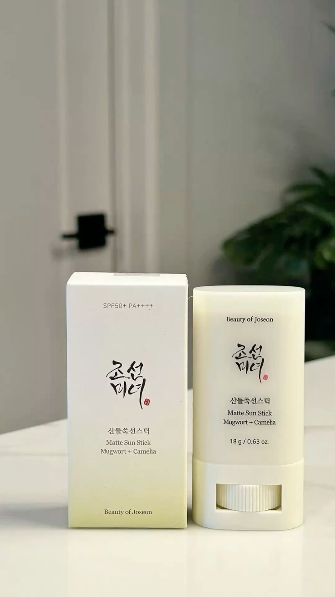 Beauty of Joseon Matte Sun Stick Mugwort + Camelia SPF50+