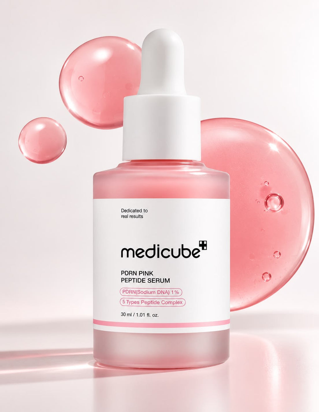 Medicube PDRN Pink Peptide Serum - collage