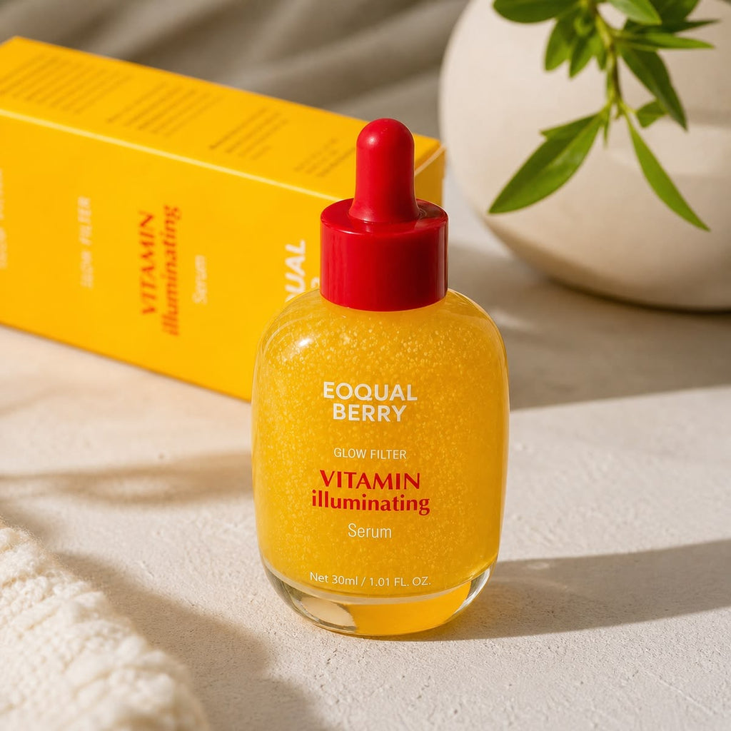 Eqqual Berry Vitamin Illuminating Serum - presentación con caja