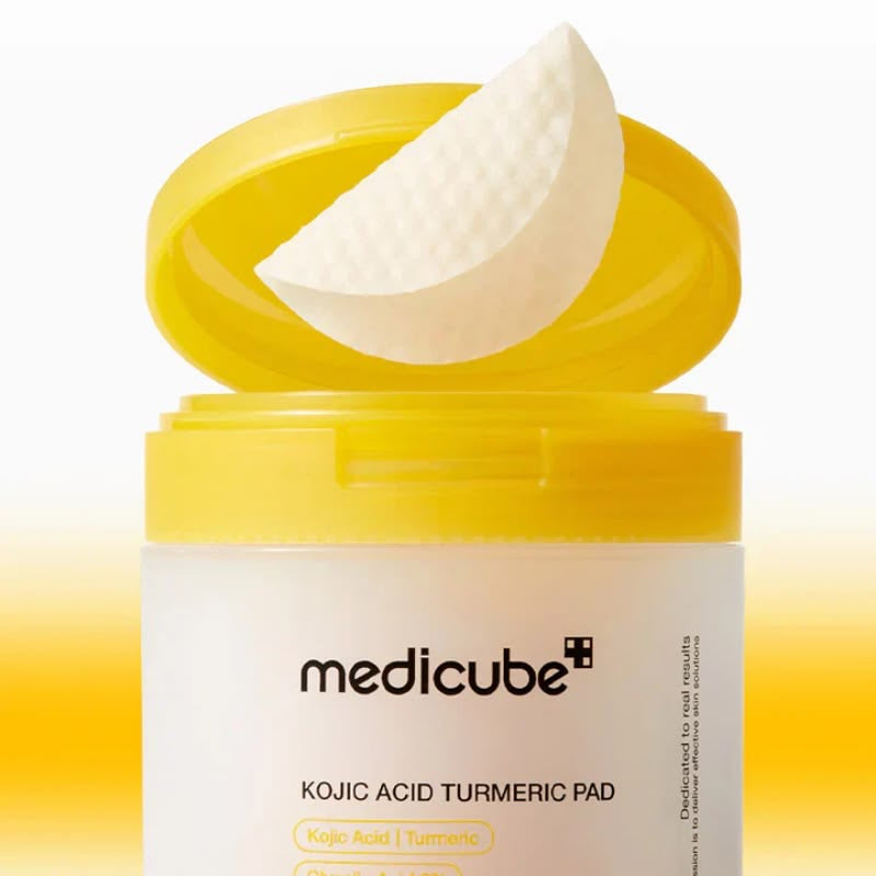 Medicube Kojic Acid Turmeric Pad - presentación producto