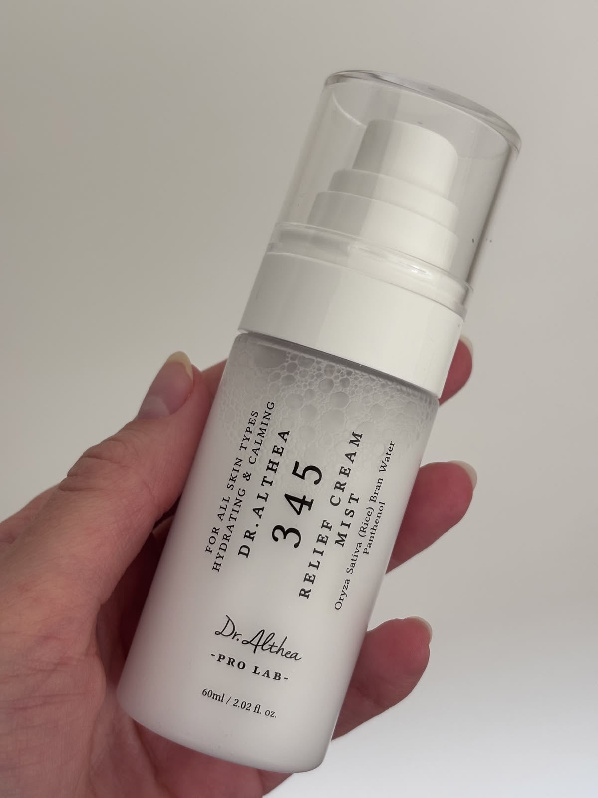 Dr. Althea 345 Relief Mist Cream - presentación producto