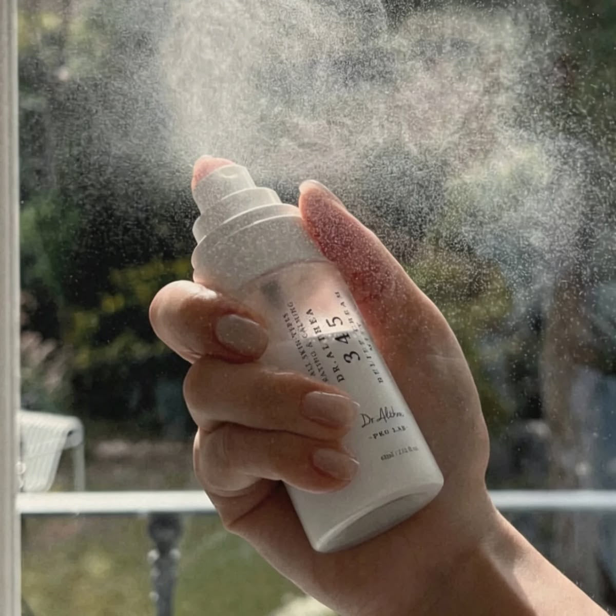 Dr. Althea 345 Relief Mist Cream - uso del mist