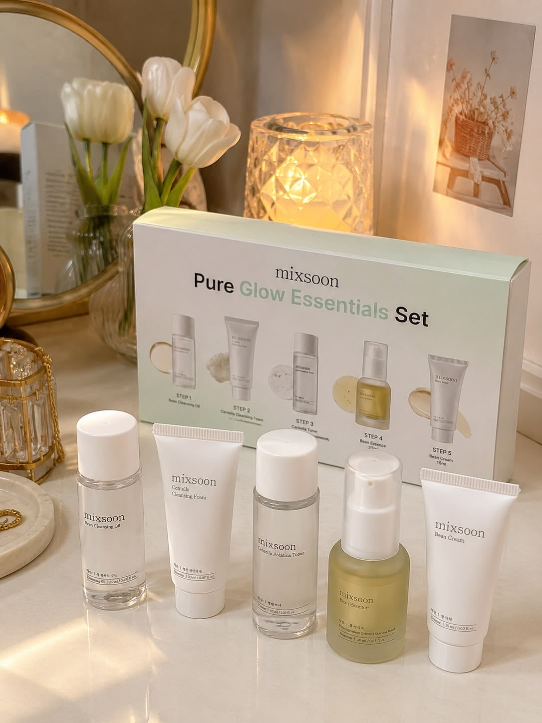 Mixsoon Pure Glow Essentials Set
