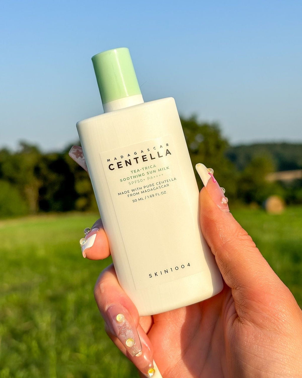 SKIN1004 Madagascar Centella Tea-Trica Soothing Sun Milk SPF50+ PA++++