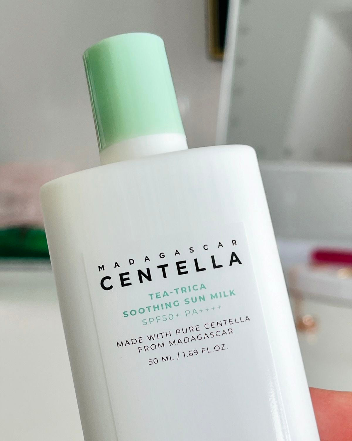 SKIN1004 Madagascar Centella Tea-Trica Soothing Sun Milk SPF50+ PA++++