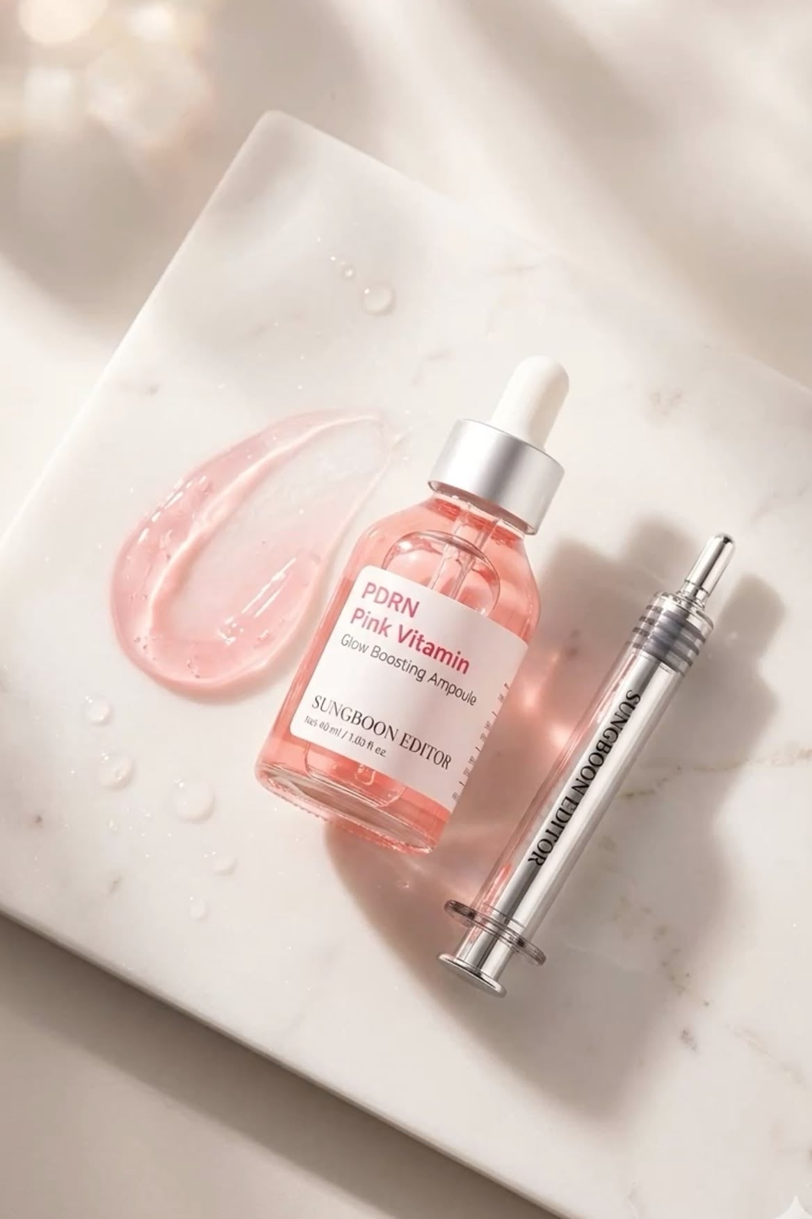 Sungboon Editor PDRN Pink Vitamin Glow Boosting Ampoule