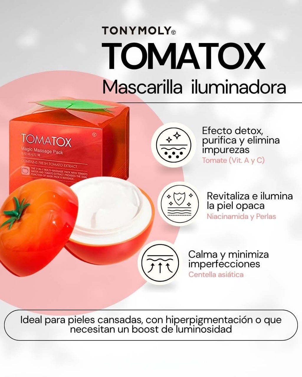 TONYMOLY Tomatox Magic Massage Pack