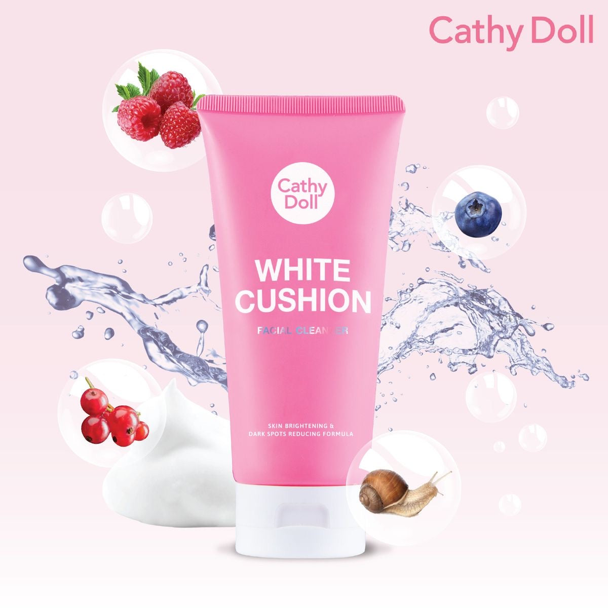 Cathy Doll White Cushion Facial Foam Cleanser