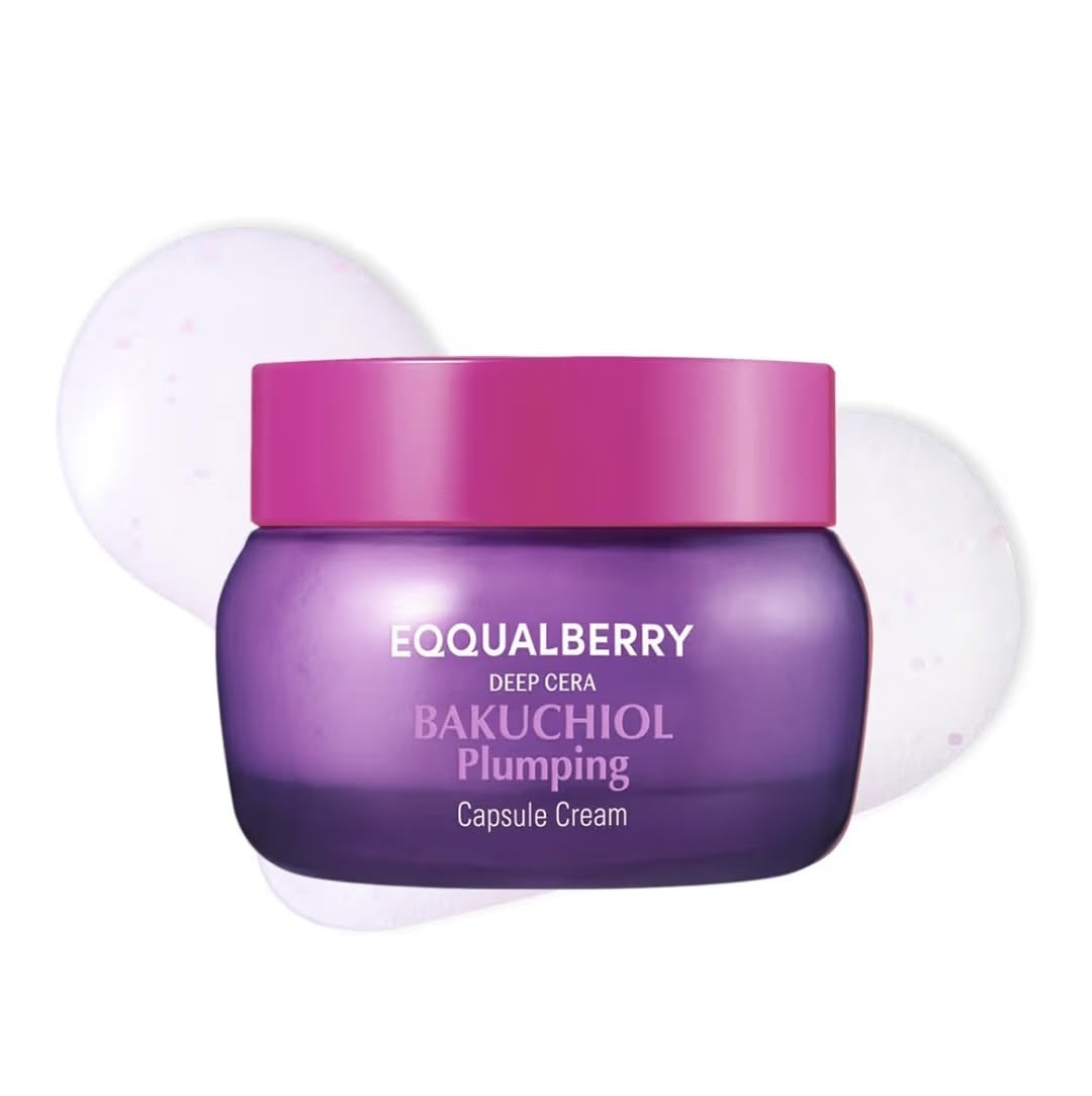 Eqqualberry Deep Cera Bakuchiol Plumping Capsule Cream