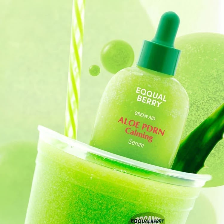 Eqqualberry Green Aid Aloe PDRN Calming Serum