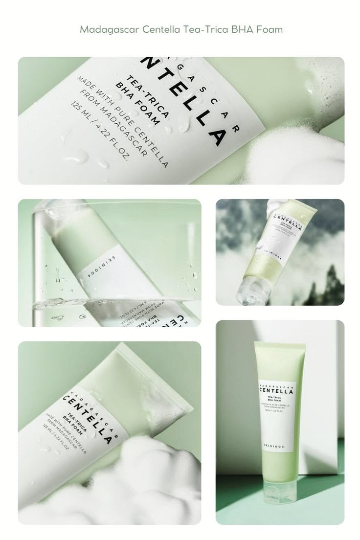 SKIN1004 Madagascar Centella Tea-Trica BHA Foam 125ml