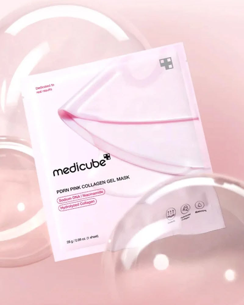 Medicube PDRN Pink Collagen Gel Mask – Mascarilla de gel 28 g