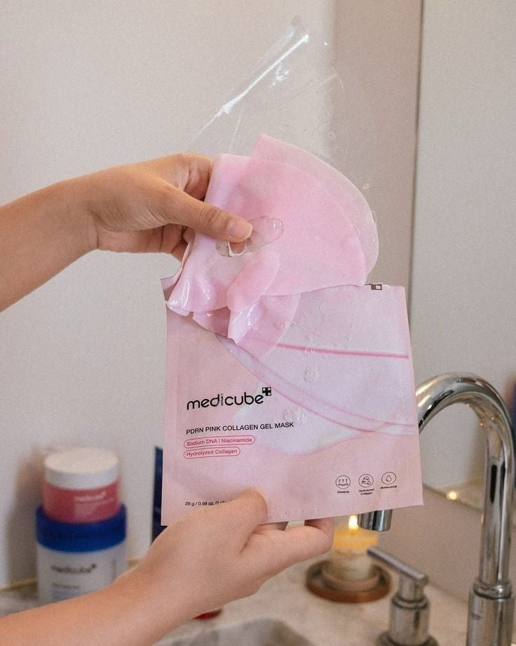 Medicube PDRN Pink Collagen Gel Mask – Mascarilla de gel 28 g