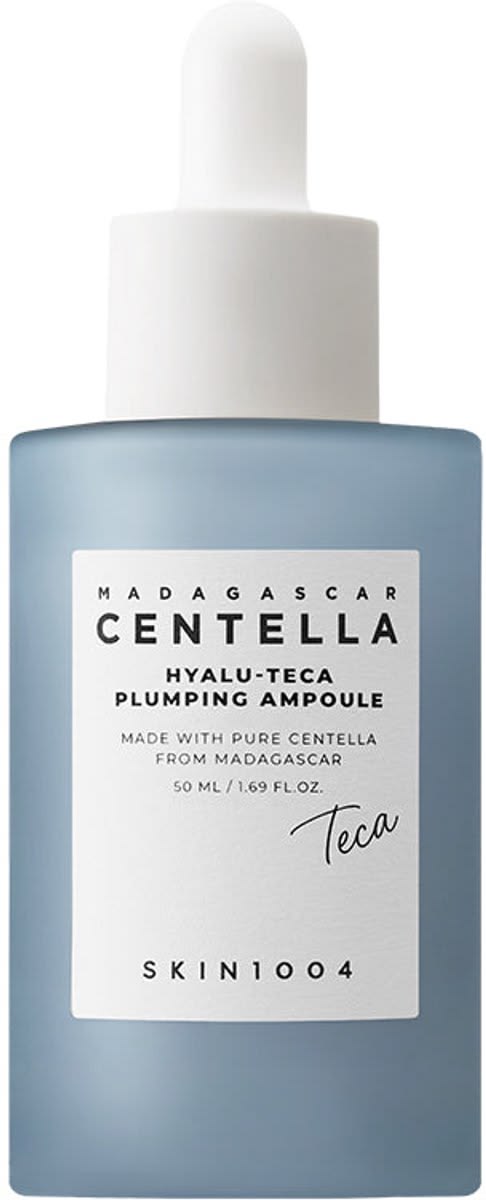 SKIN1004 Madagascar Centella Hyalu-Teca Plumping Ampoule 50ml - frasco fondo blanco