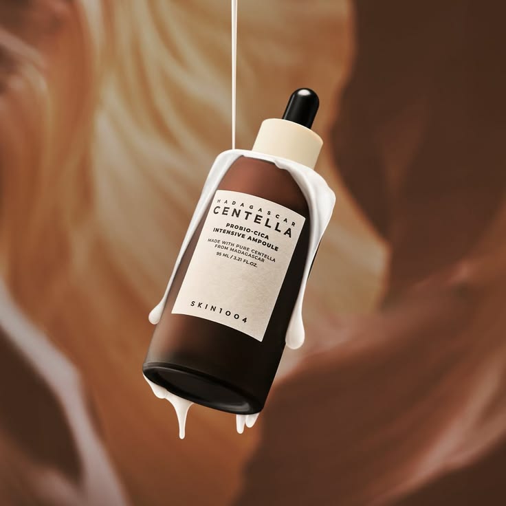 SKIN1004 Madagascar Centella Probio-Cica Intensive Ampoule - textura cayendo
