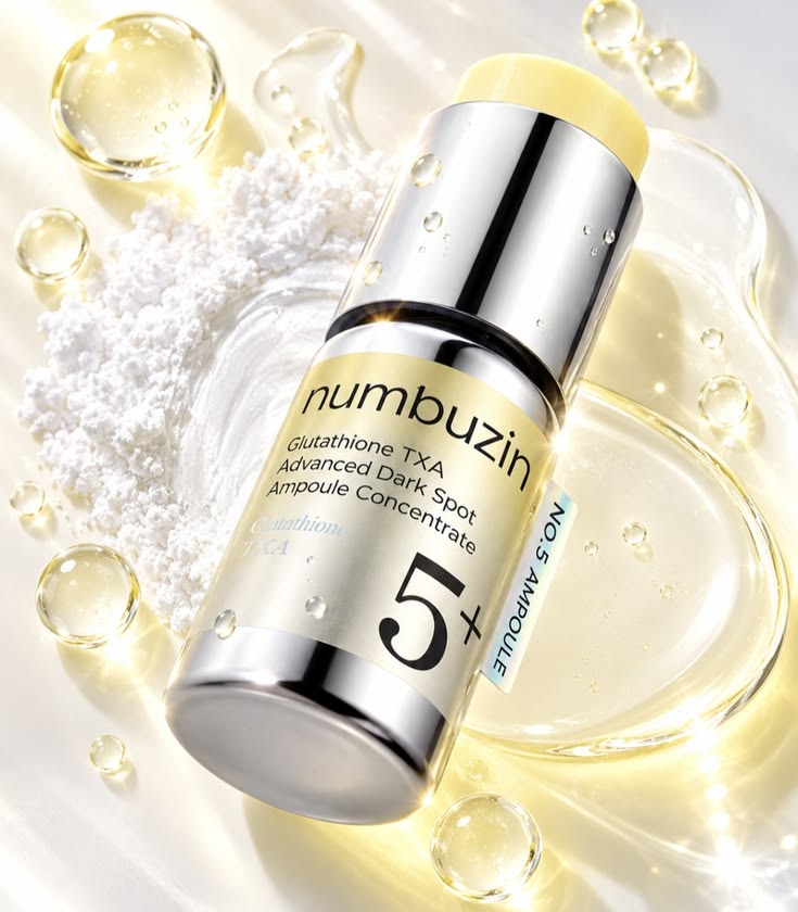 Numbuzin No. 5+ Glutathione TXA Ampoule - producto lifestyle