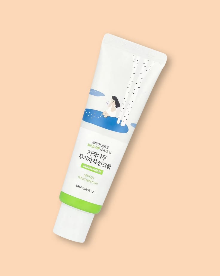 Round Lab Birch Juice Mild-Up Sunscreen textura