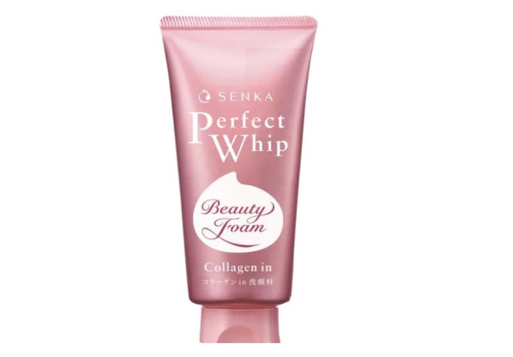 Senka Perfect Whip Collagen In Beauty Foam - producto fondo blanco
